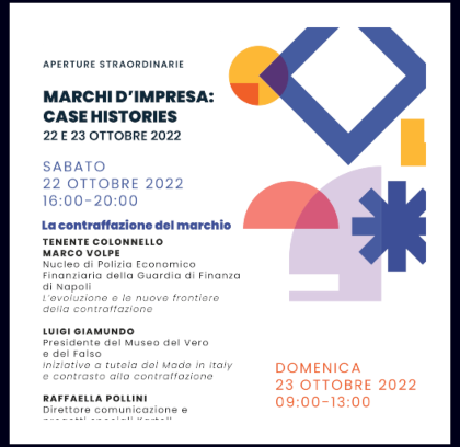 La SSIP all’evento “Marchi d’Impresa” dell’Archivio di Stato di Napoli