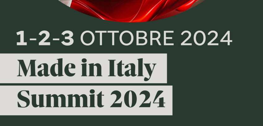 MADE IN ITALY SUMMIT 2024: la SSIP ospite il 2 ottobre all’evento digitale