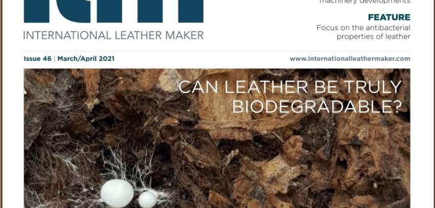 Focus sulle proprietà antibatteriche del cuoio su “International Leather Maker”
