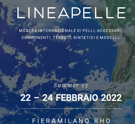 La SSIP alla fiera “Lineapelle Milano” 22-24 febbraio 2022