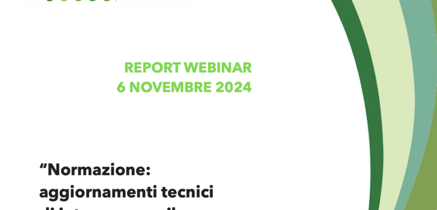 REPORT WORKSHOP del 6/11/2024 “Normazione: aggiornamenti tecnici di interesse per il settore conciario”