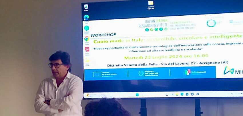 In Veneto la SSIP trasferisce i risultati della ricerca al workshop Cuoio made in Italy
