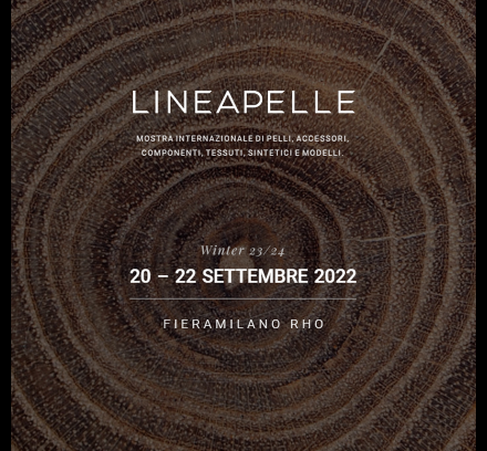 Prossimi Eventi: la SSIP alla fiera “Lineapelle Milano” 20-22 settembre 2022
