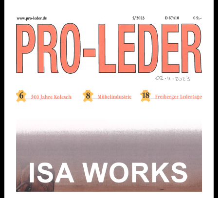 Rivista “Pro-Leder” edizione di novembre 2023